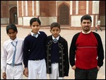 Kids want their photo taken...