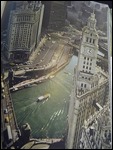  Chicago from above - the Wrigley Bldg right
