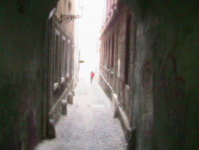 An Eerie Ljubljanan Alley...