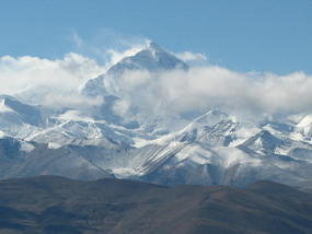 01 - Mount Everest. Our First Look From a Distance