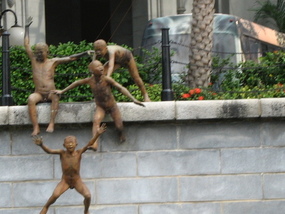  Fake Kids Jumping into the River