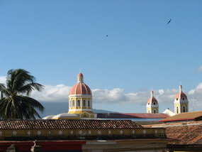 02 - Church Spires Above Roof Tops