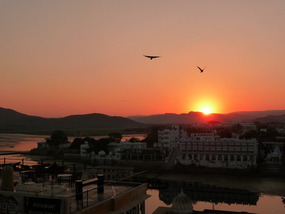 Sunset Over Udaipur