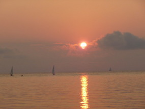 Sunset Over Half Moon Bay