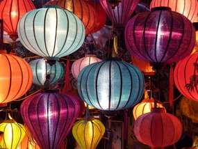 Chinese Lanterns Close Up