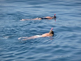 Elenka snorkelling