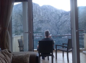 Early morning coffee