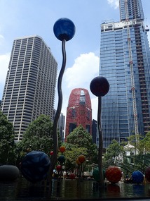 Art in a park