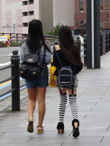 These girls were between 7 & 10 years old ...