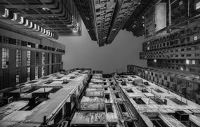 Hong Kong - ultra-modern vs. dystopia, care of www