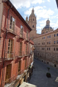 Salamanca - The view from our balcony. .... 