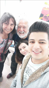  The couple who helped us at the train station …