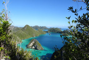 Raja Ampat from above