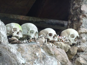 Families bring the deceased …