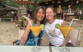Elenka and Sara—Cocktail Hour