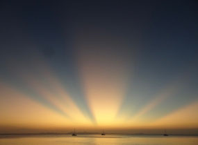 Heavenly sunset