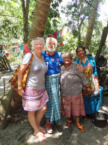 Michelle, Jack, Dila and her sister