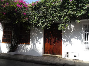 Entranceway to our gem hotel …