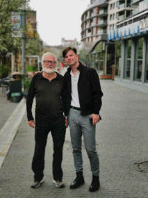 Cousin Tomáš — we made a pit-stop in Bratislava