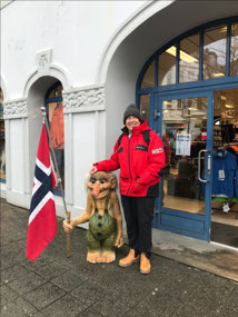 David with his Troll