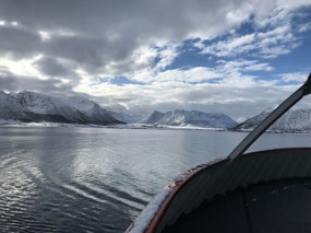Sea, Mountains and Sky meet