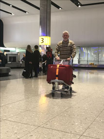 Picking up the Bags