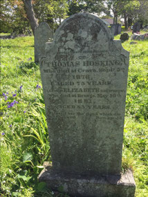 Kel’s Great Grandparents Headstone