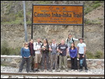 The start of the Inca Trail at km 82