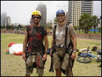 James and Justin all kitted up