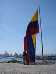 The largest Columbian Flag - Ever!