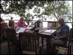 Dinner at The Monkey Tree.