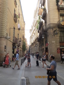 The Gothic Quarter.Barcelona