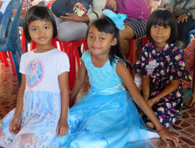 P1 and P2 girls