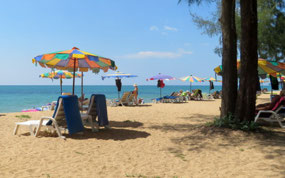 My relaxing spot on the beach
