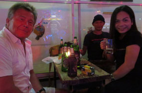 Monkey bar on Saturday night