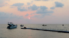 Sunset at Bang Niang on Monday