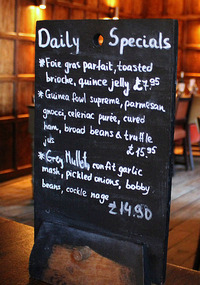 Dinner specials