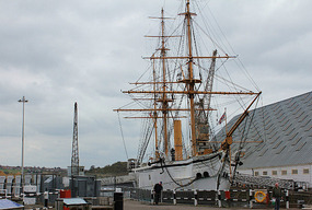 HMS Gannett - sail and steam