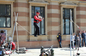 He was at this all afternoon!
