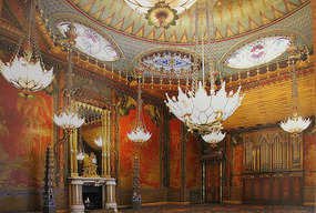 The Music Room at the Pavilion (from postcard)