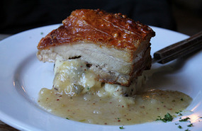 Roast pork for lunch