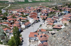 New area of Cavusin where we had lunch