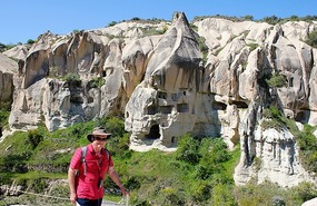 Bob at Goreme Open Museum