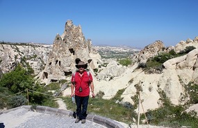 At one of the high points