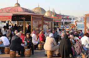 Coats and scarves and other various