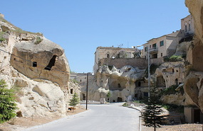 Old rock housing, Mustafapasa