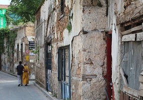 In the old town