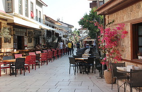 Restaurants in old town Kaleici