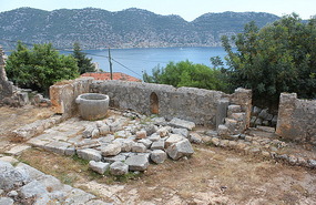 In the ruins of Simena