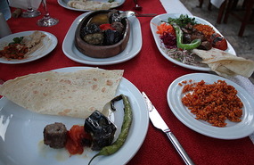 Eggplant and lamb